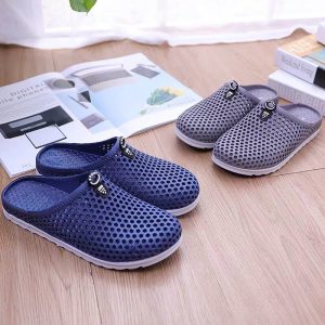 Dép nhựa , sục nhựa lỗ dẻo cho cả nam và nữ bít mũi đi mưa bảo hộ lao động Full Size 36-43