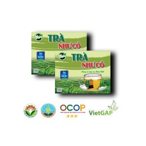 OCOP - Trà Như Cố túi lọc - Hộp 120gr, sản phẩm đạt tiêu chuẩn OCOP 3 sao