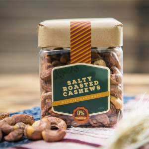 HẠT ĐIỀU RANG MUỐI Túi 250gr