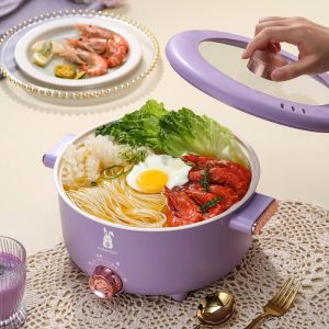 Nồi Lẩu Điện Đa Năng, Nồi Nấu Điện Dung Tích 3.5L 1000W